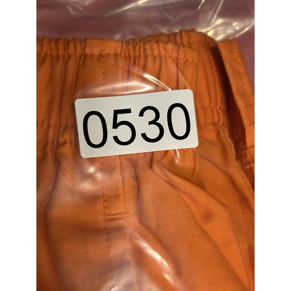 Polo Sport Ralph Lauren Swim Trunks Men's 32 Orange Lined Nylon